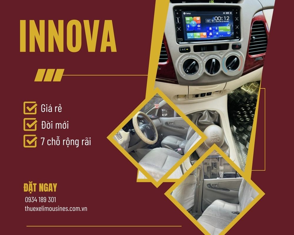 Cho thuê xe Innova giá rẻ