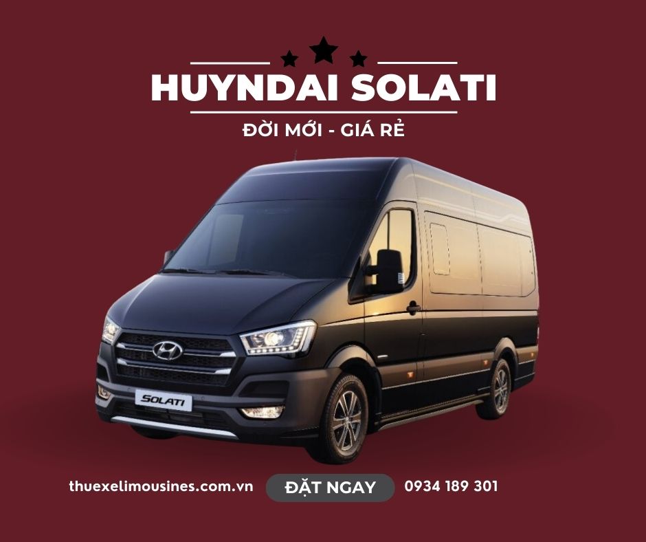 Mẫu xe Hyundai Solati đời mới giá rẻ