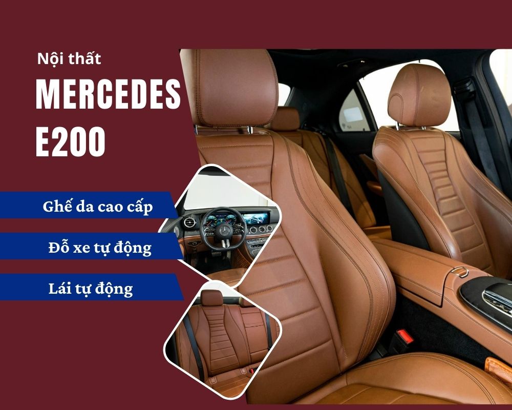 Nội thất Mercedes E200