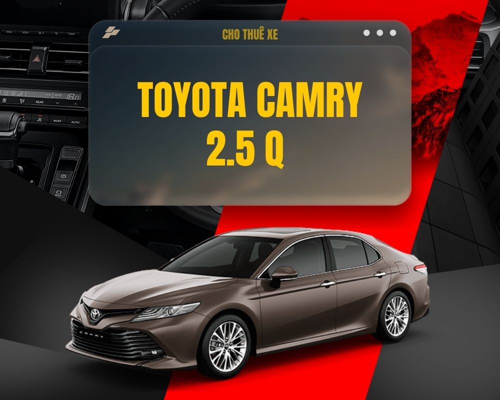 Toyota Camry 2.5 Q ngoại thất hiện đại