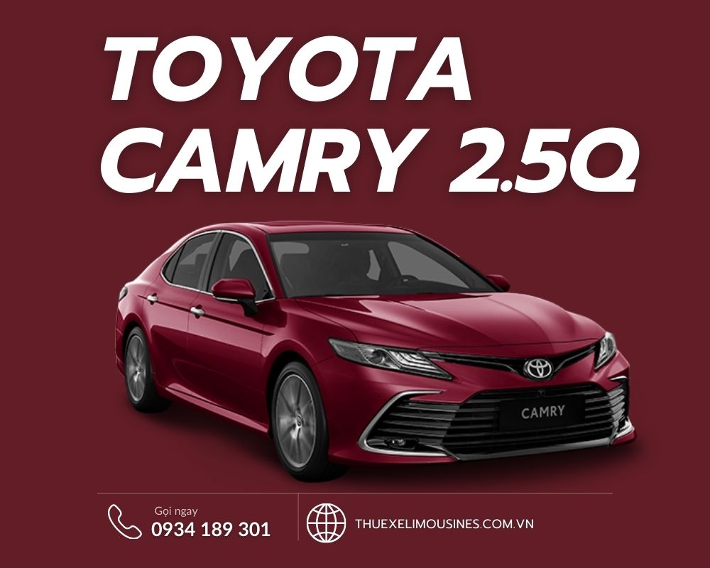 Toyota Camry 2.5 Q phiên bản đỏ ánh kim
