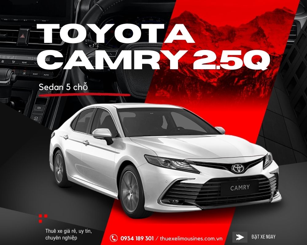 Toyota Camry 2.5 Q phiên bản trắng ngọc trai