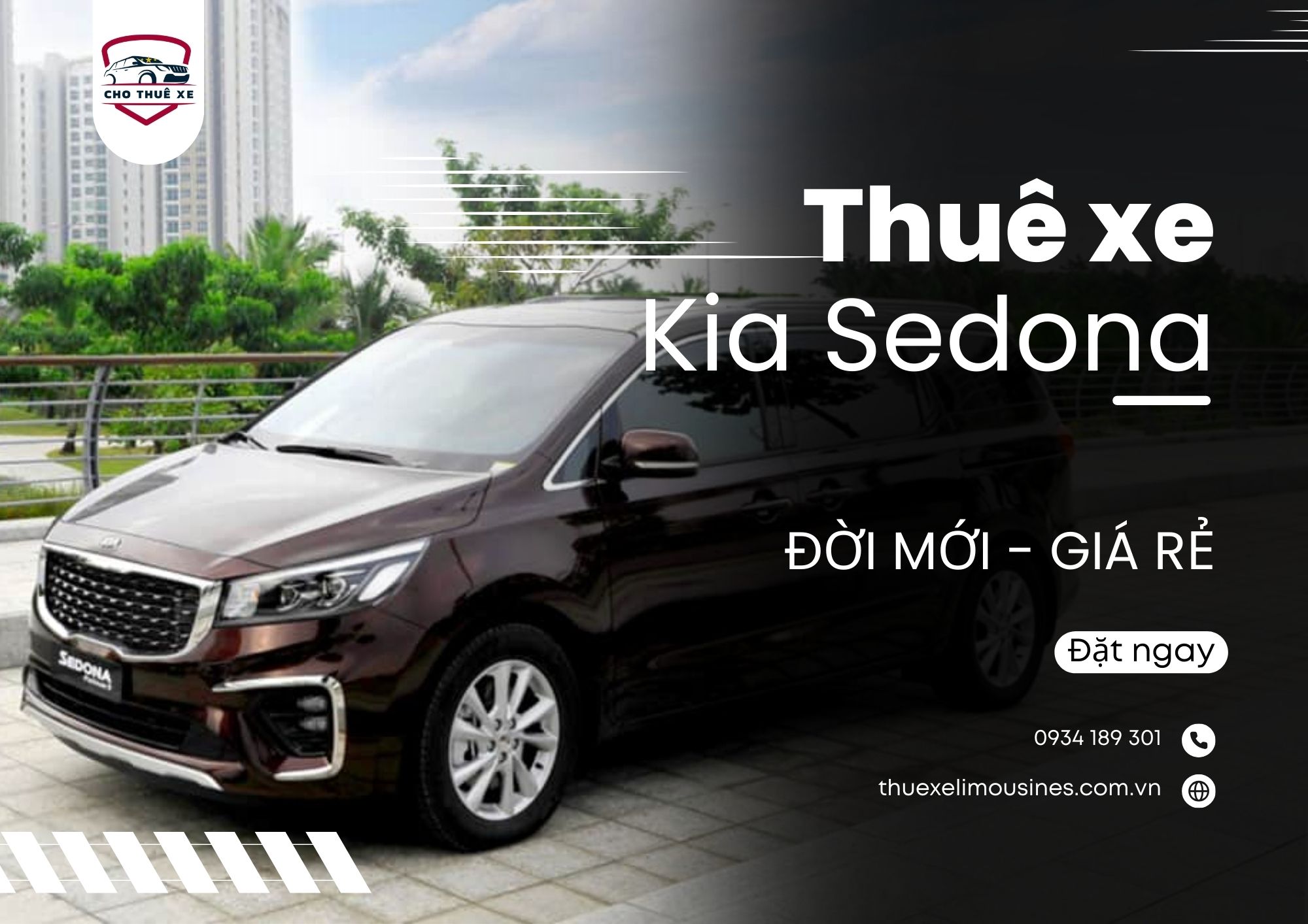 Xe Kia Sedona phên bản màu nâu