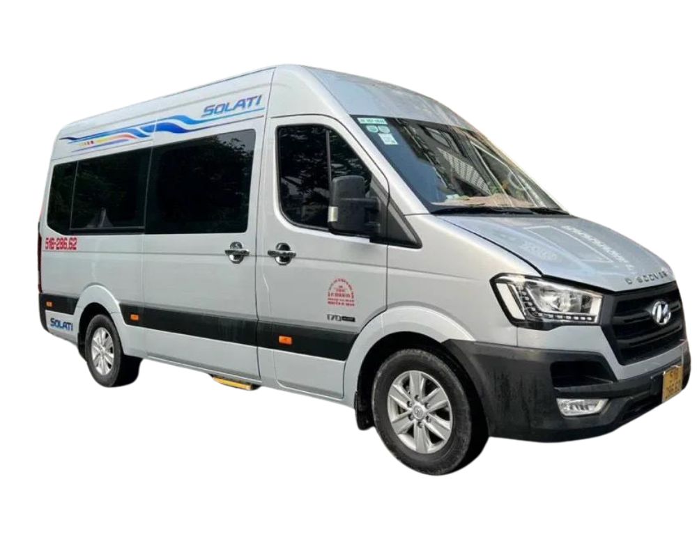 Hyundai Solati 16 chỗ bản màu xám nhiều người ưa chuộng