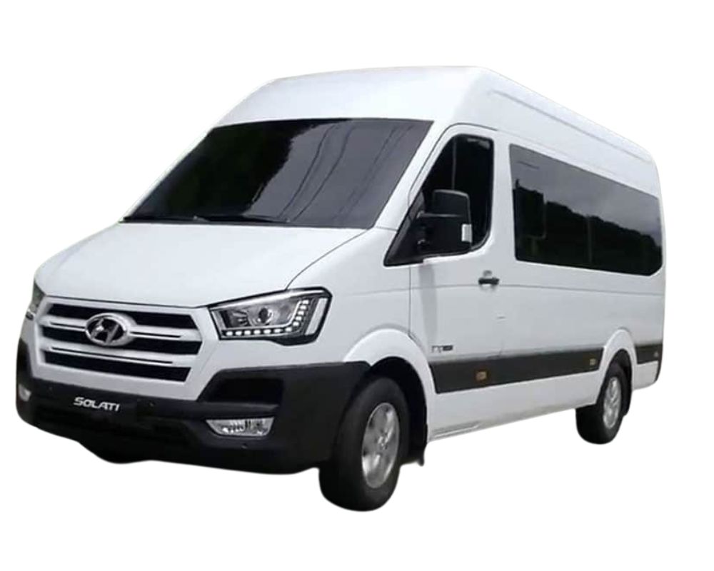 Hyundai Solati phiên bản màu trắng hiện đại
