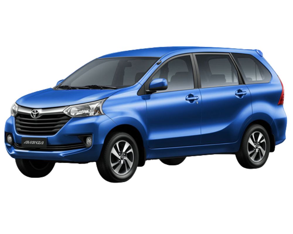 Toyota Avanza 7 chỗ màu xanh