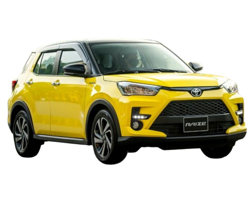 Toyota Raize 4 Chỗ màu vàng thể thao