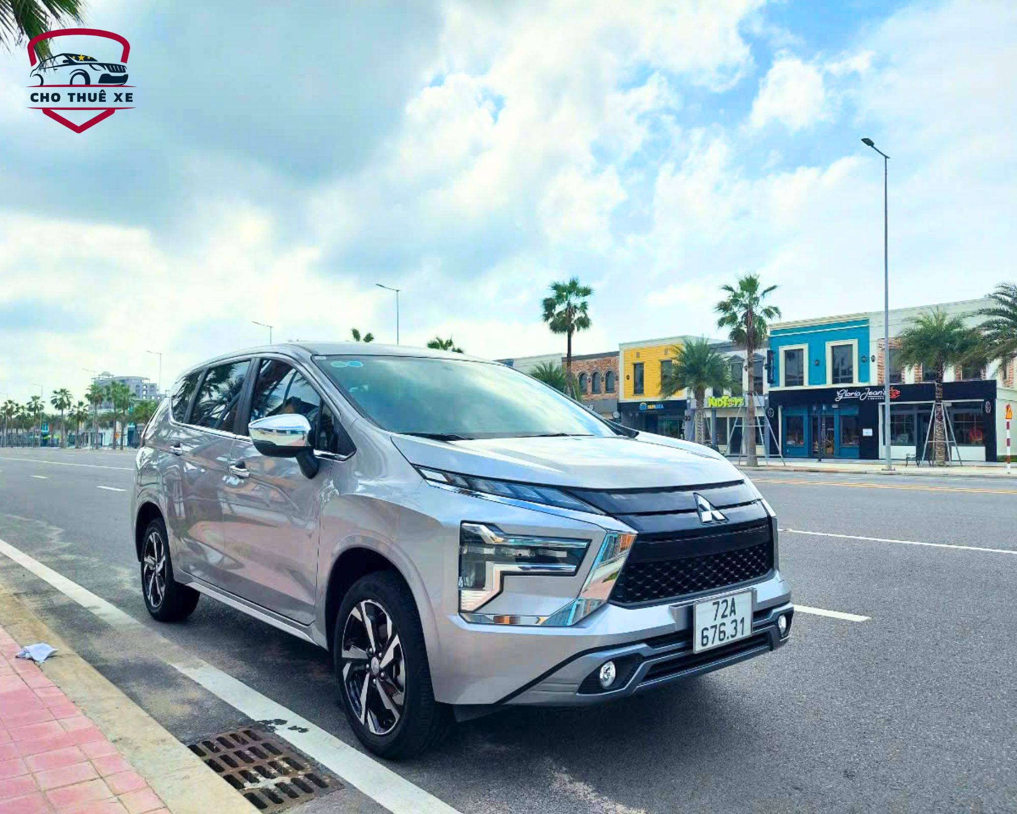 Xe 7 chỗ Mitsubishi Xpander phục vụ hành trình đi Vũng Tàu