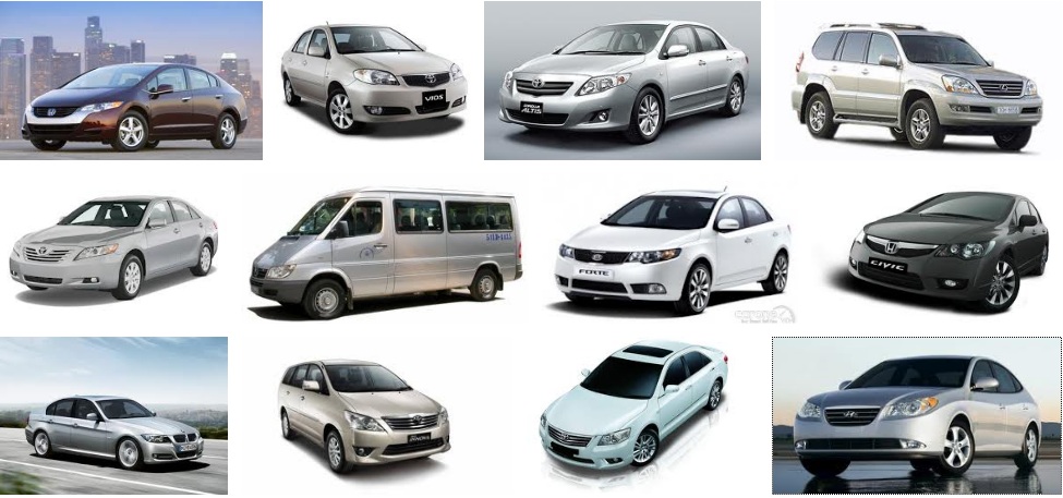 Các dòng xe cho thuê đi Châu Đốc từ Hồ Chí Minh