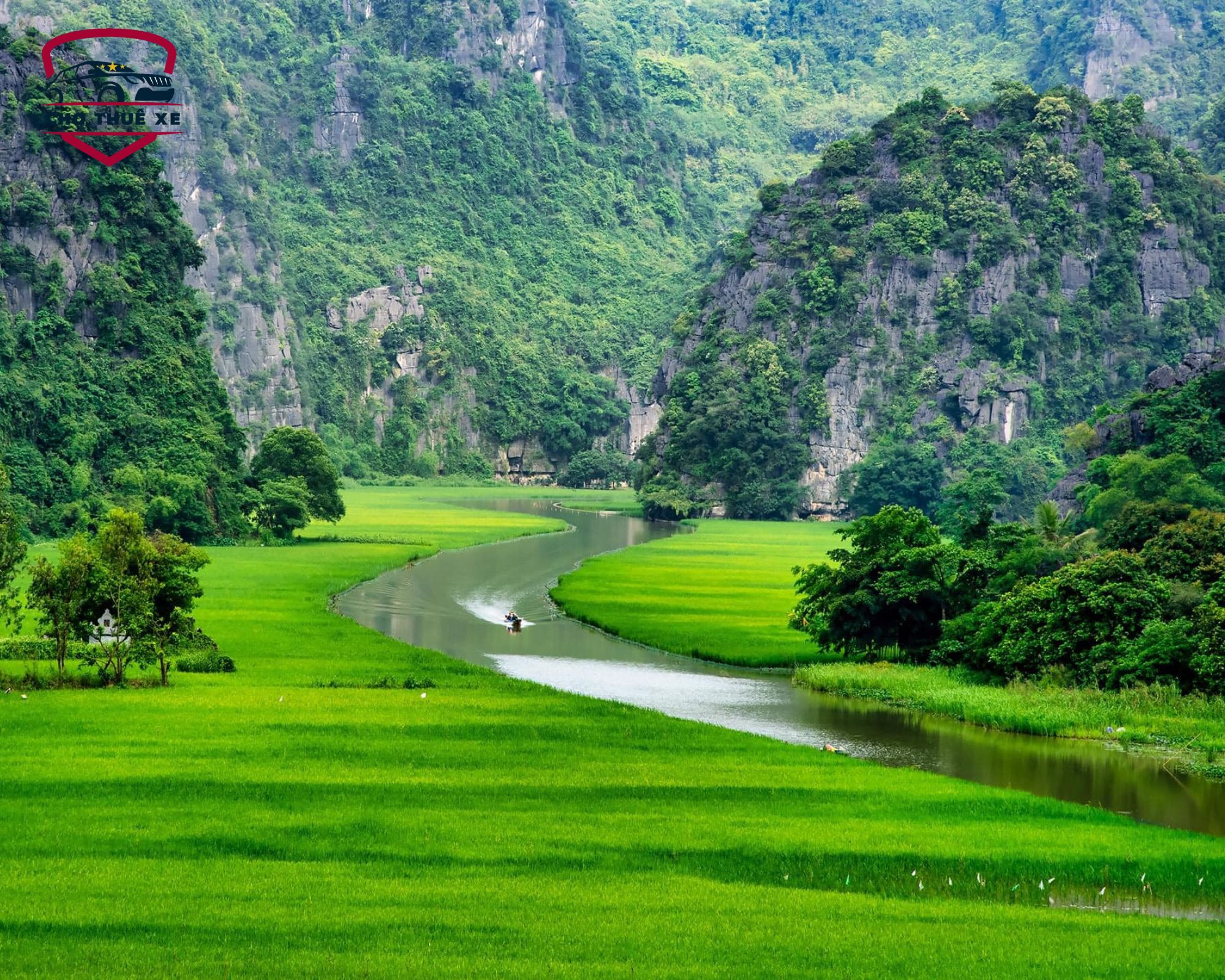 Bức tranh thiên nhiên tuyệt đẹp tại Tam Cốc - Bích Động