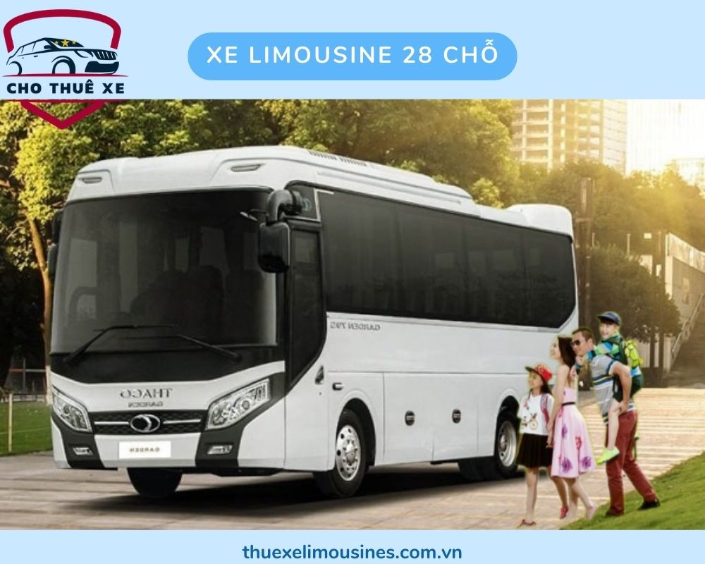 Nhu cầu tìm nơi thuê xe Limousine 28 chỗ tiện nghi và nhanh chóng nhất ở Sài Gòn tăng cao