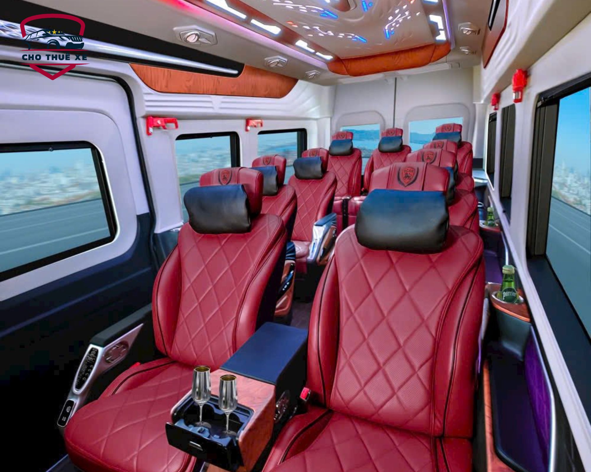 Đắm chìm trong không gian nội thất sang trọng, tinh tế của Solati Limousine Maybach