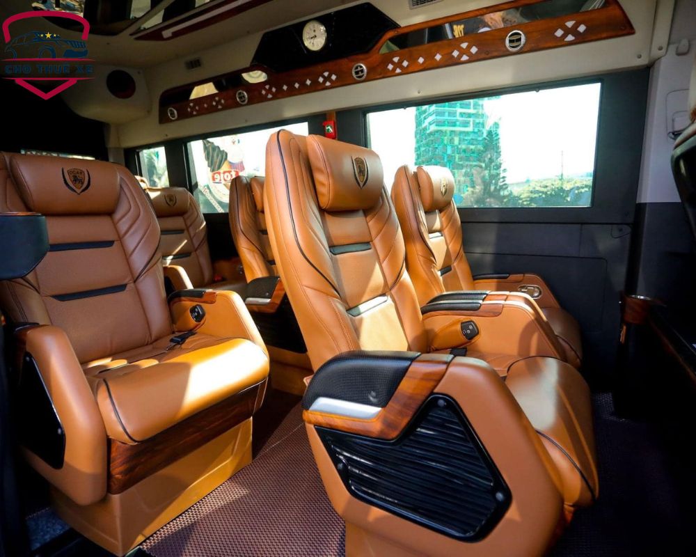 Ghế ngồi của xe limousine