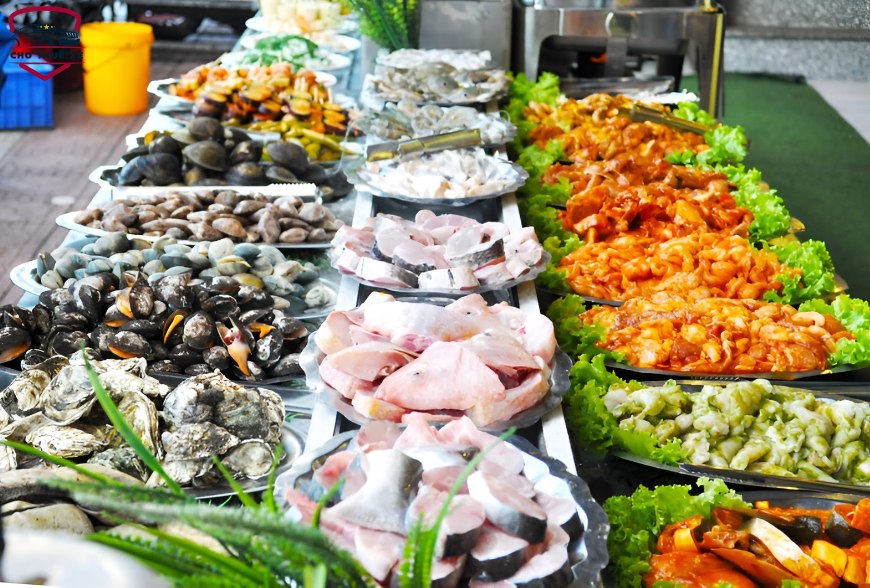 Hải sản tươi sống tại Nha Trang