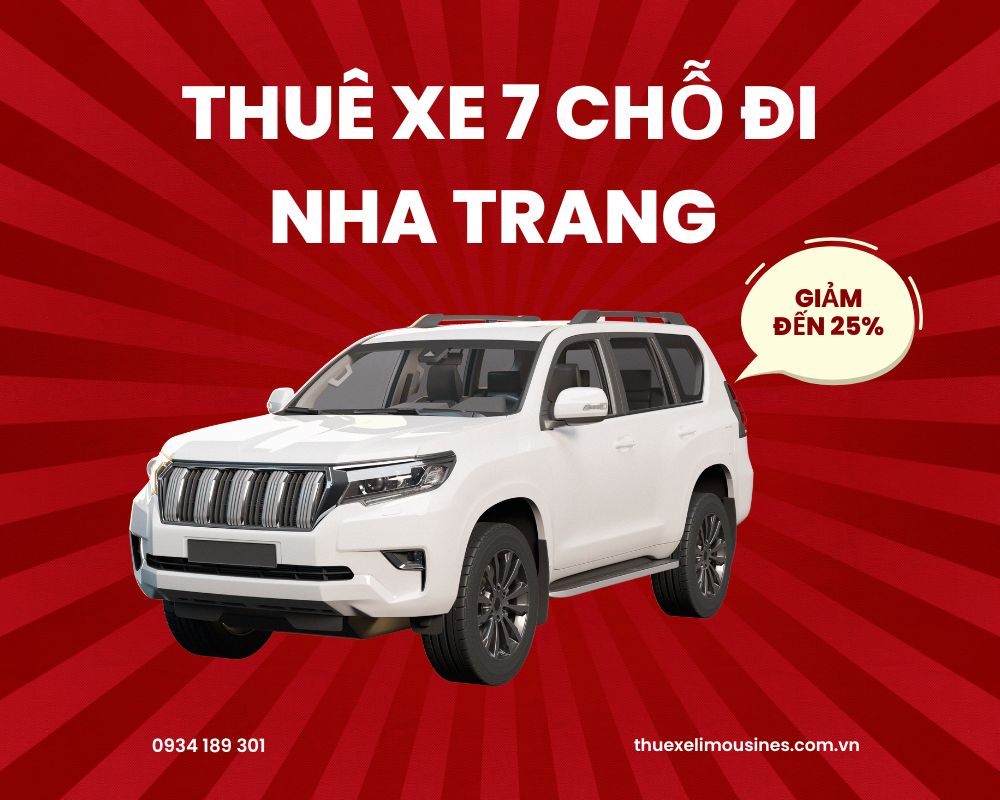 Thuê Xe 7 Chỗ Đi Nha Trang