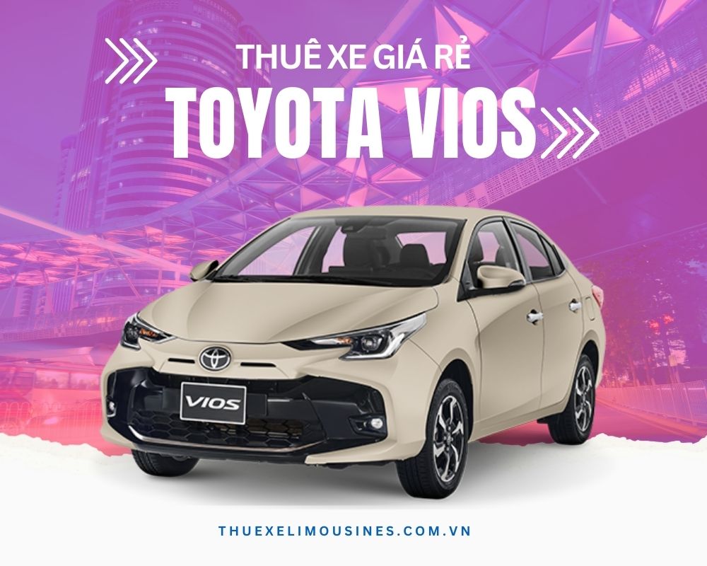 Mẫu xe 4 chỗ tự lái giá rẻ Toyota Vios
