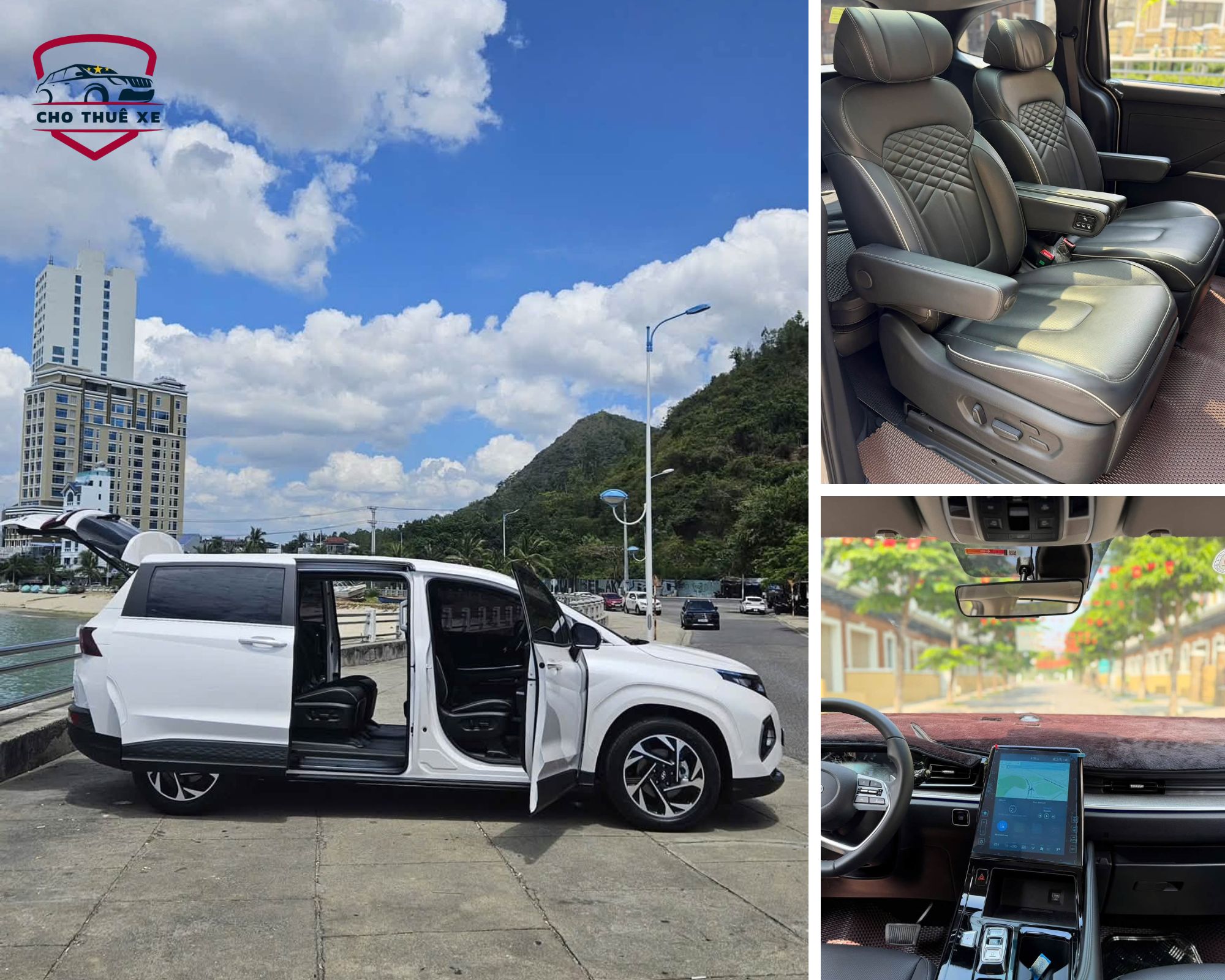 Xe 7 chỗ rọng thoải mái giúp cho đại gia dình tận hưởng chuyến đi trọn vẹn