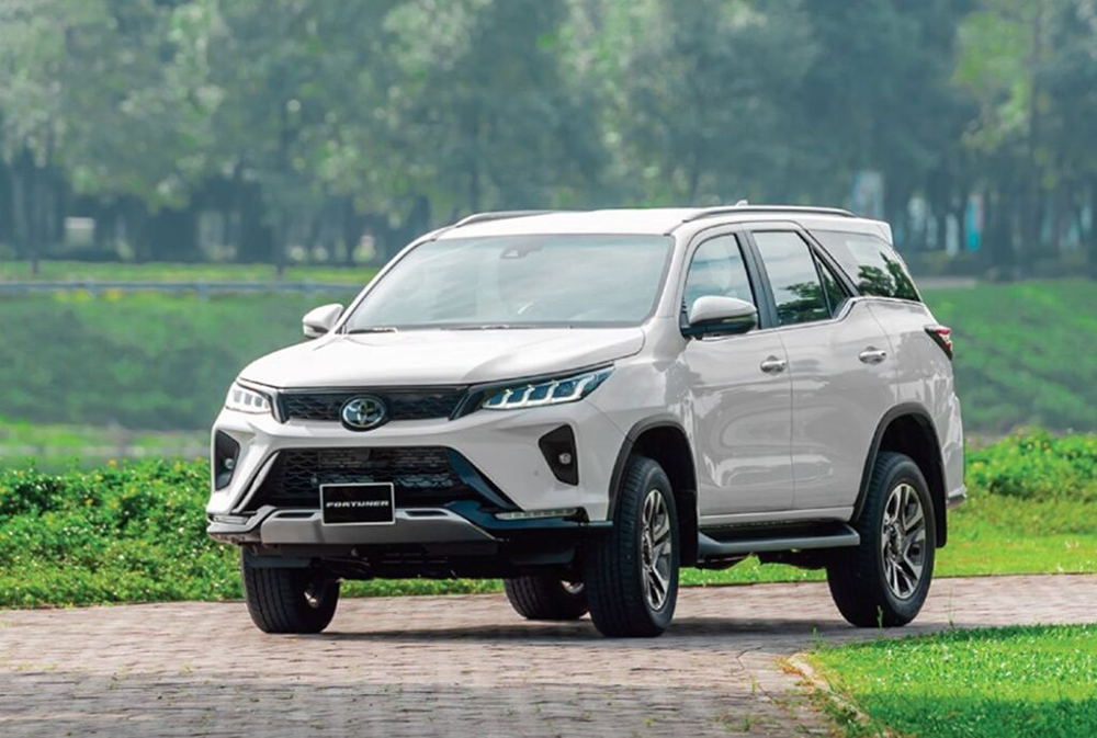 Mẫu xe Fortuner 7 chỗ
