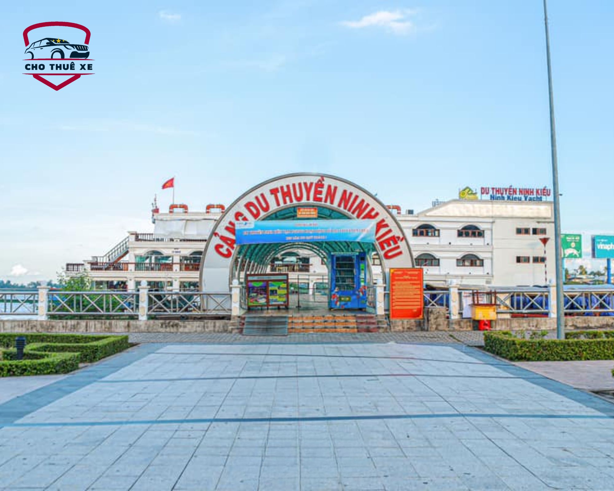 Bến Ninh Kiều ở một buổi chiều yên ắng tại Cần Thơ