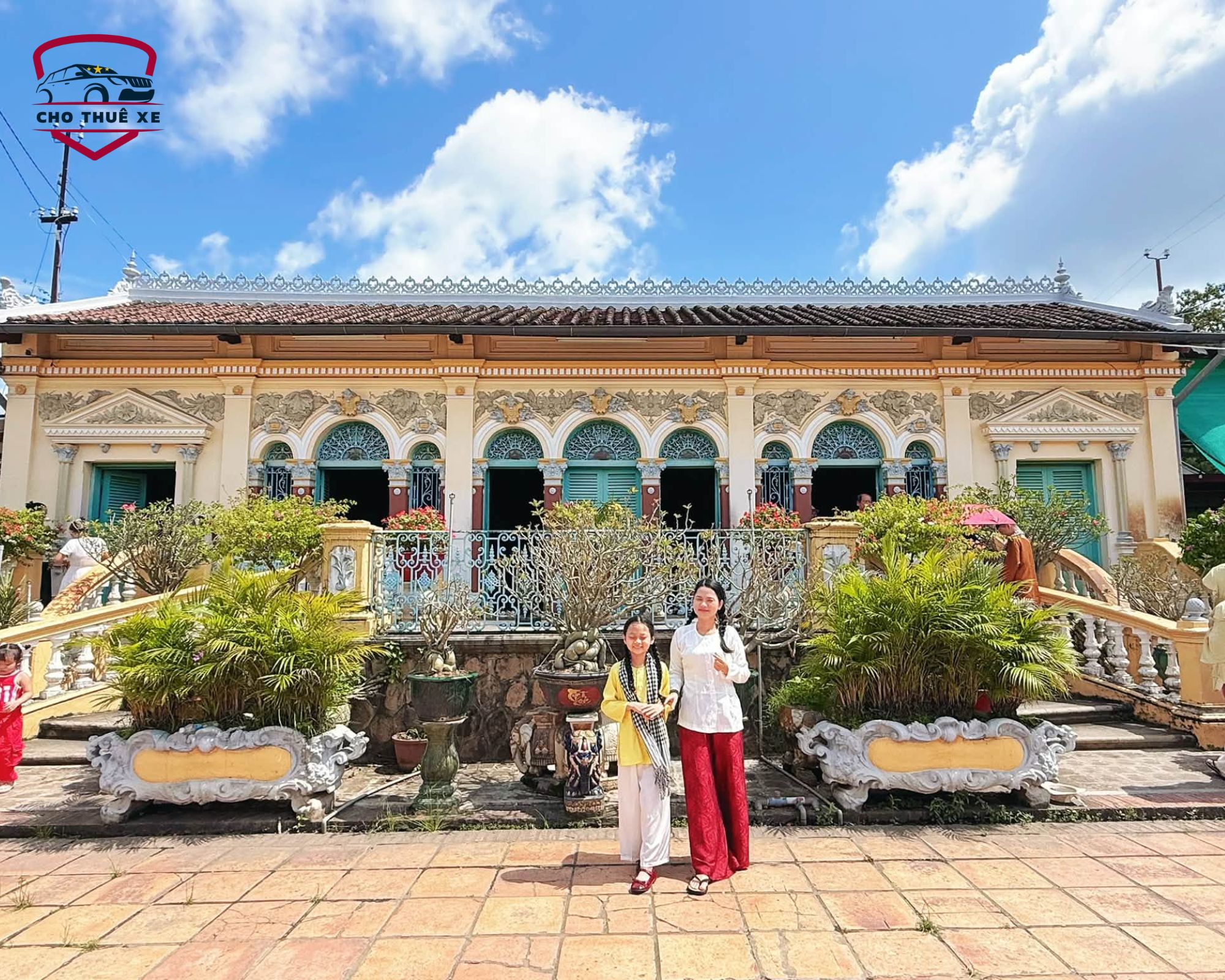 Khu cảnh nhà cổ Bình Thủy quen thuộc trong tuyệt tác phim Người Tình 1992