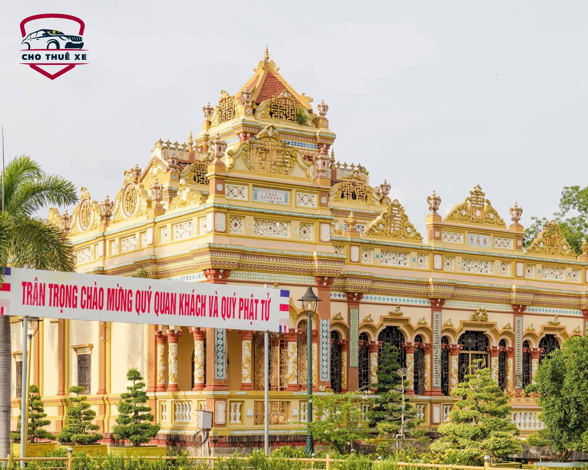 Kiến trúc ấn tượng của chùa Vĩnh Tràng, một di tích lịch sử và văn hóa quan trọng ở Tiền Giang