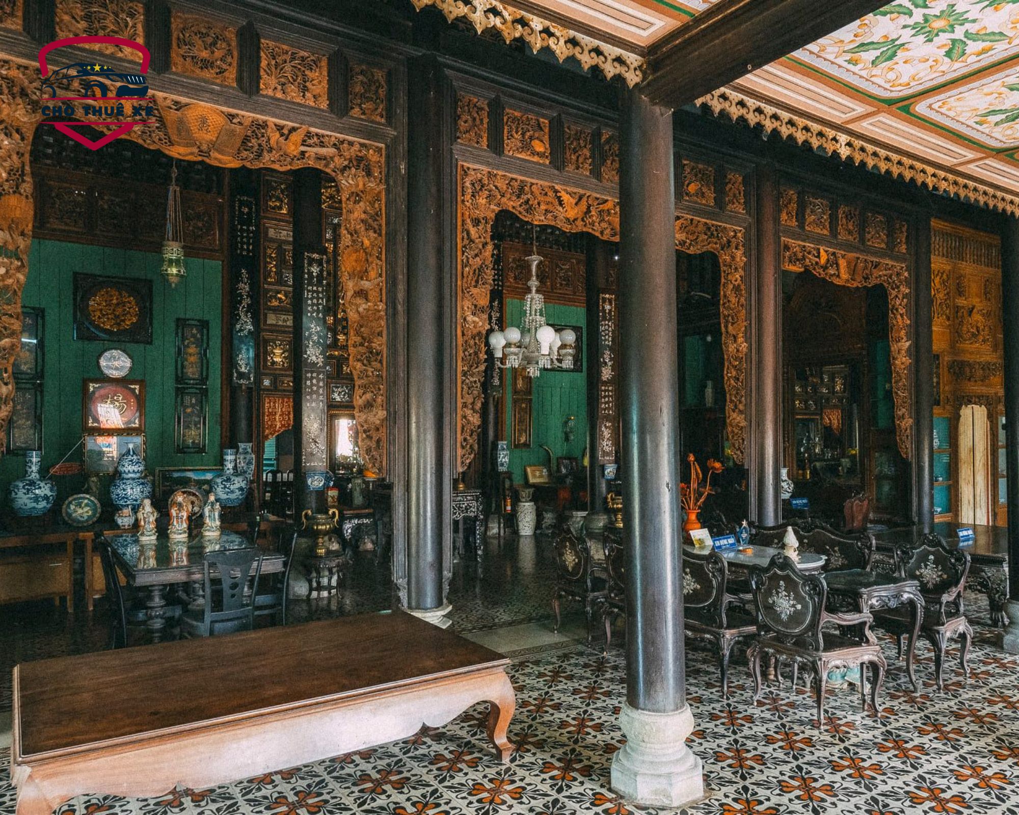 Kiến trúc cổ kính, mang nét hoài niệm một thời tại nhà cổ Bình Thủy