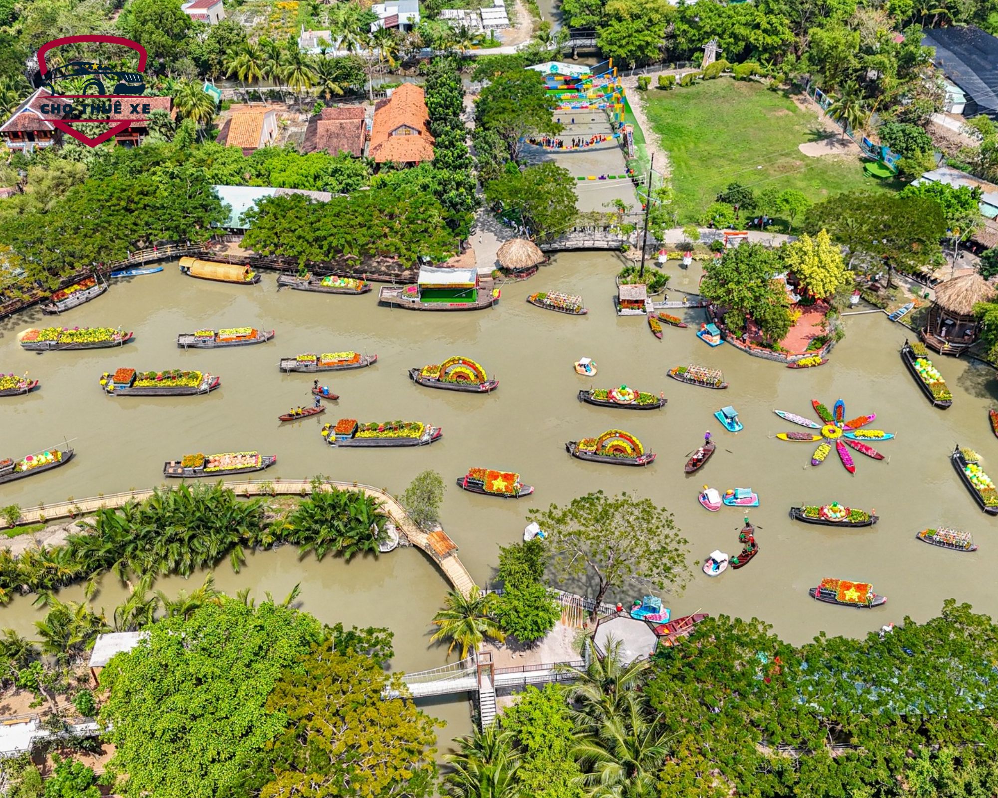 Làng du lịch sinh thái Mỹ Khánh là vườn trái cấy trái cây nỏi tiếng vì dộ đa dạng và nơi đây cũng tích hợp cách khu vui chơi vô cùng vui nhộn