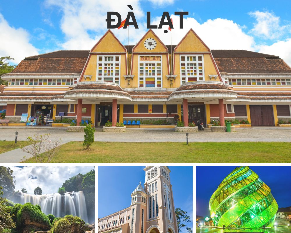 Một số địa điểm tham quan Đà Lạt