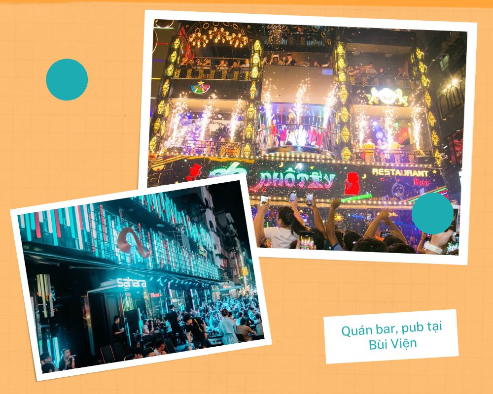 Quán bar, pub tại Bùi Viện