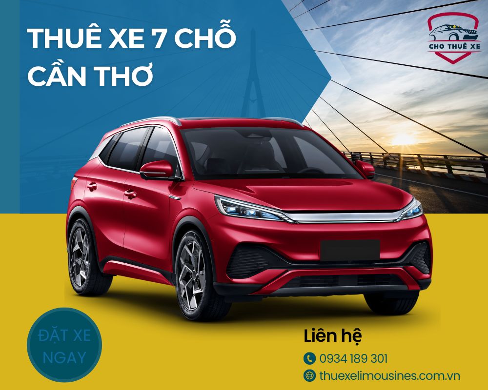 Thuê Xe 7 Chỗ cần thơ