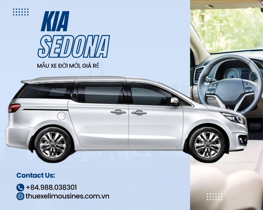 Thuê xe Kia Sedona