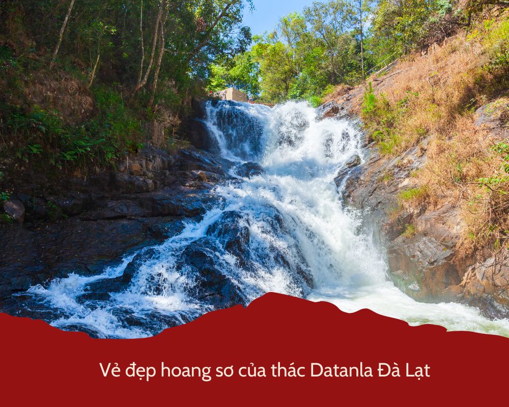 Vẻ đẹp hoang sơ của thác Datanla Đà Lạt