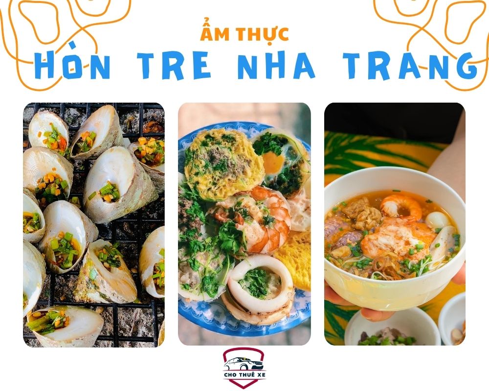 Ẩm thực đa dạng tại đảo Hòn Tre