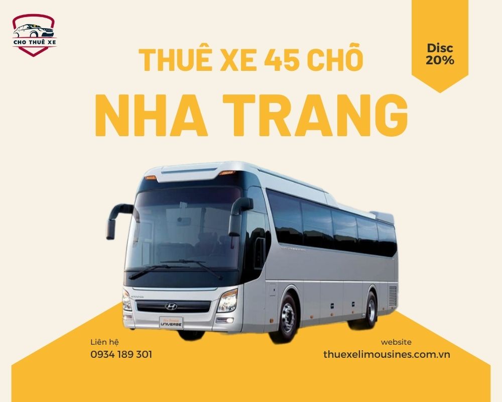 Thuê xe 45 chỗ Nha Trang