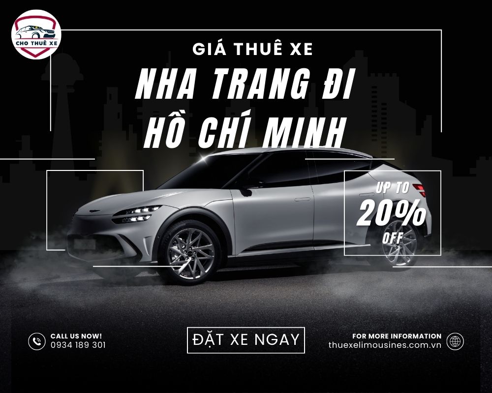 Thuê xe Nha Trang đi Hồ Chí Minh