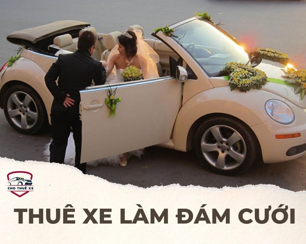 Thuê xe Tân Bình làm đám cưới