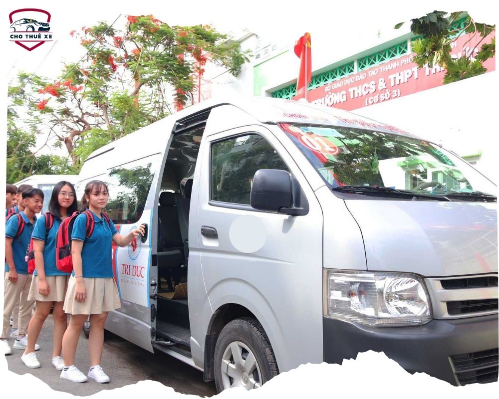 Dịch vụ thuê xe Biên Hòa đưa rước học sinh