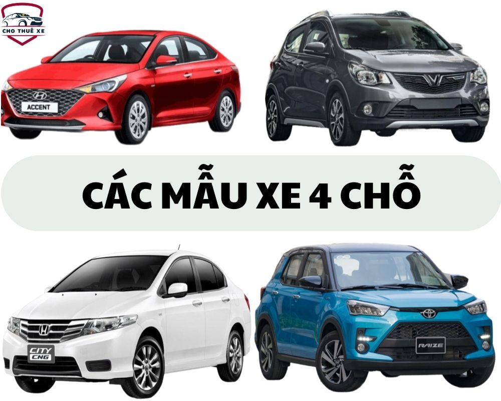 Các mẫu xe 4 chỗ