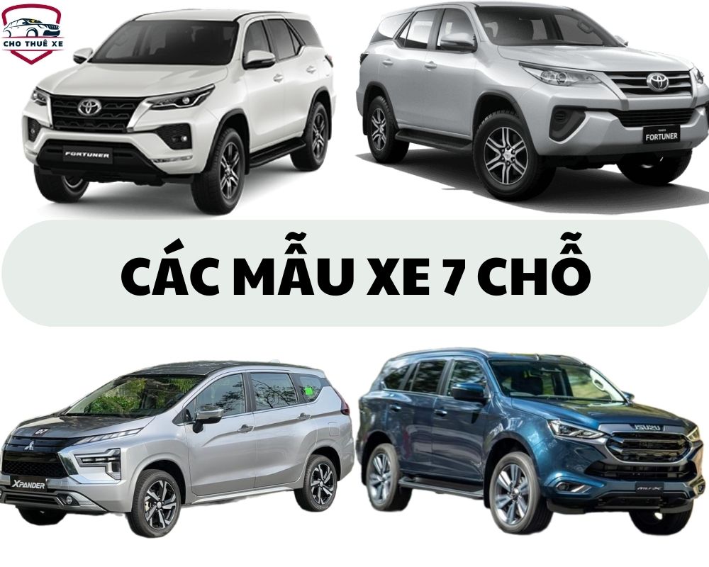 Các mẫu xe 7 chỗ