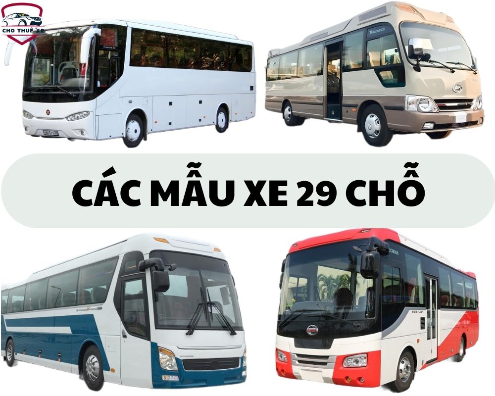 Các mẫu xe 29 chỗ