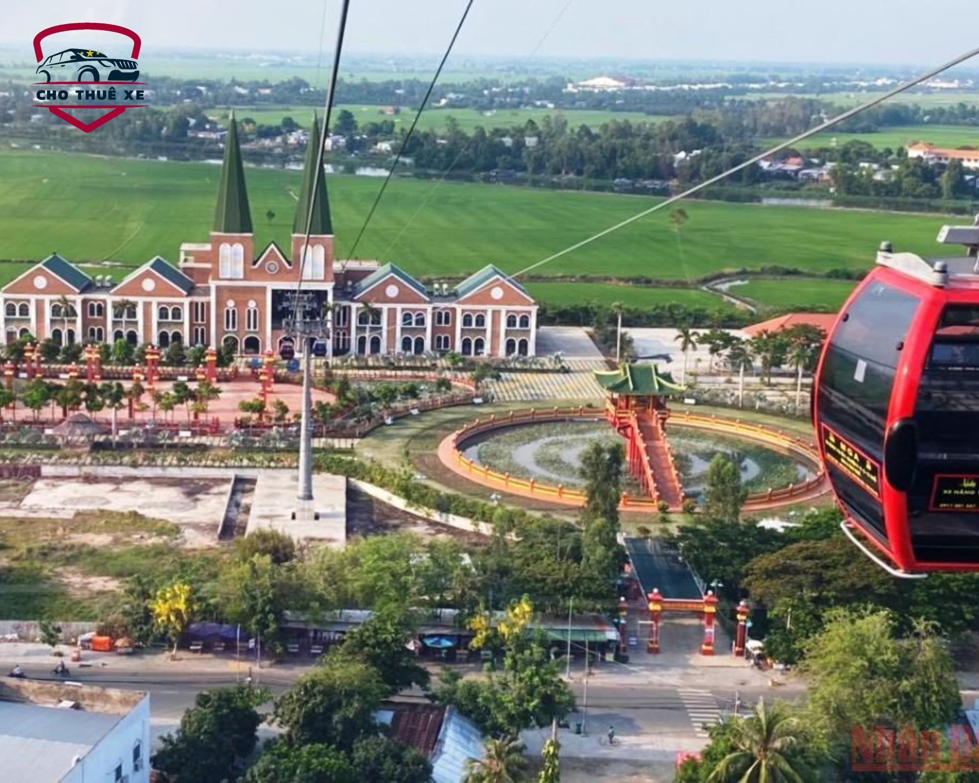 Ngắm toàn cảnh núi Sam hùng vĩ từ cáp treo, trải nghiệm không thể bỏ lỡ tại Châu Đốc