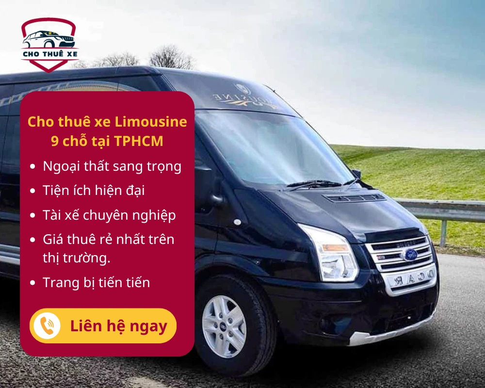 Thuê xe limousine 9 chỗ