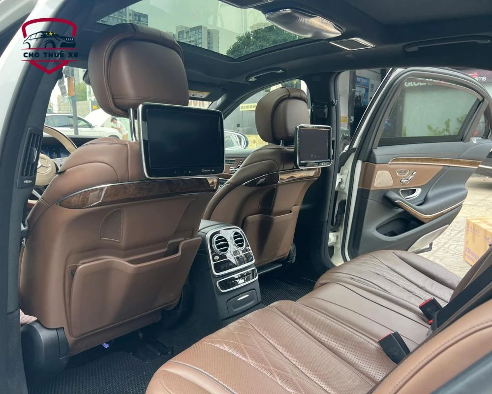 Mercedes Benz S500L trang thiết bị hiện đại, tiện lợi