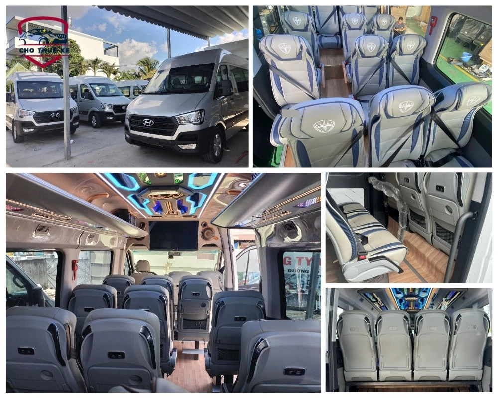 Dòng xe Huyndai Solati 16 chỗ