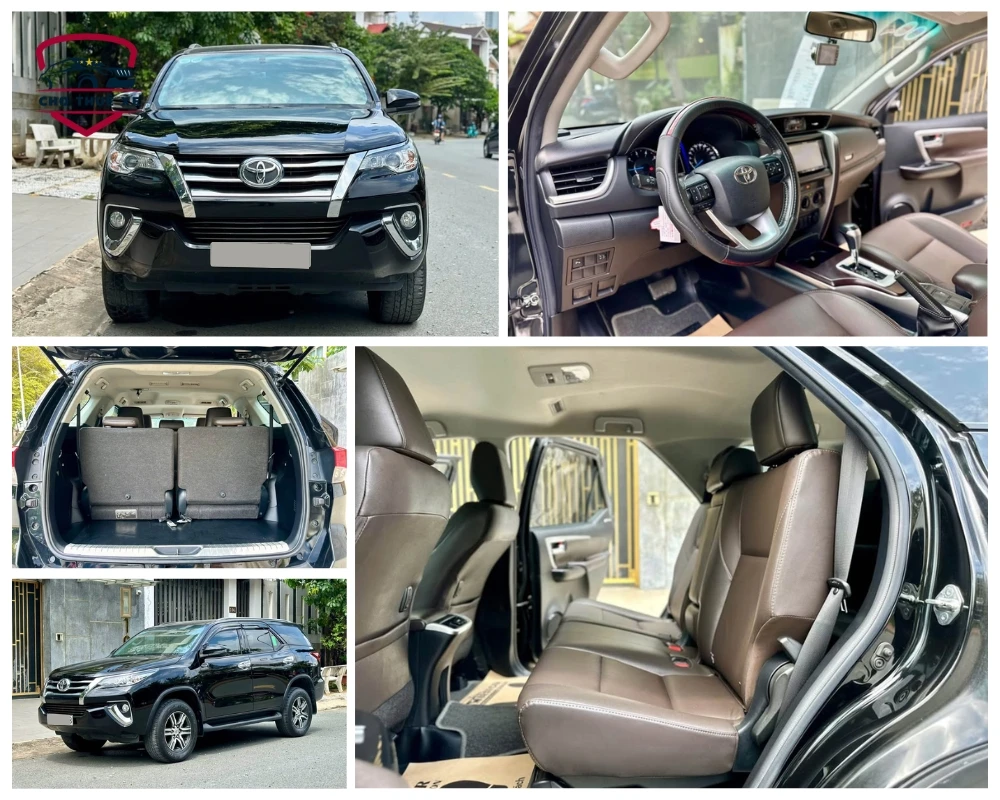 Dòng xe Toyota Fortuner 7 chỗ