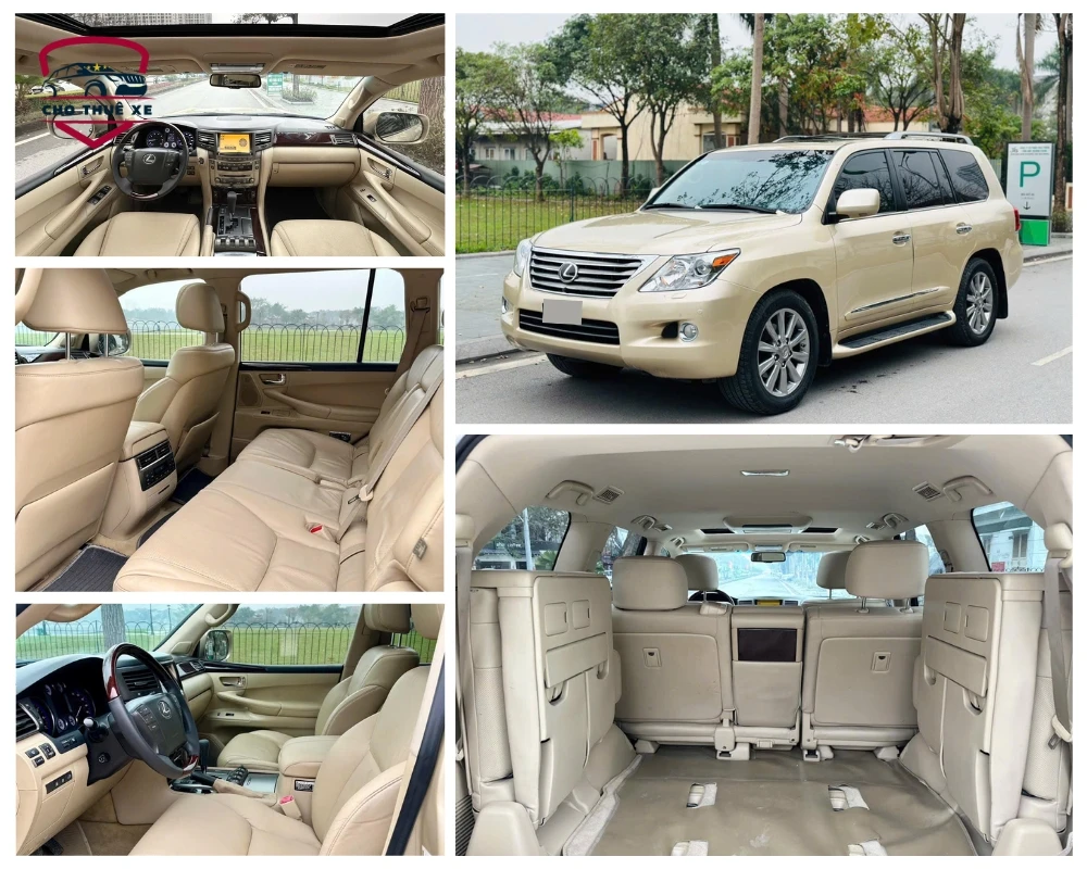 Xe 7 chỗ hạng sang Lexus LX 570