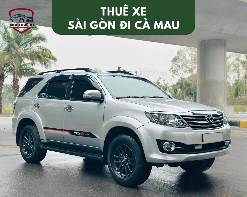 Xe đi đến Cà Mau