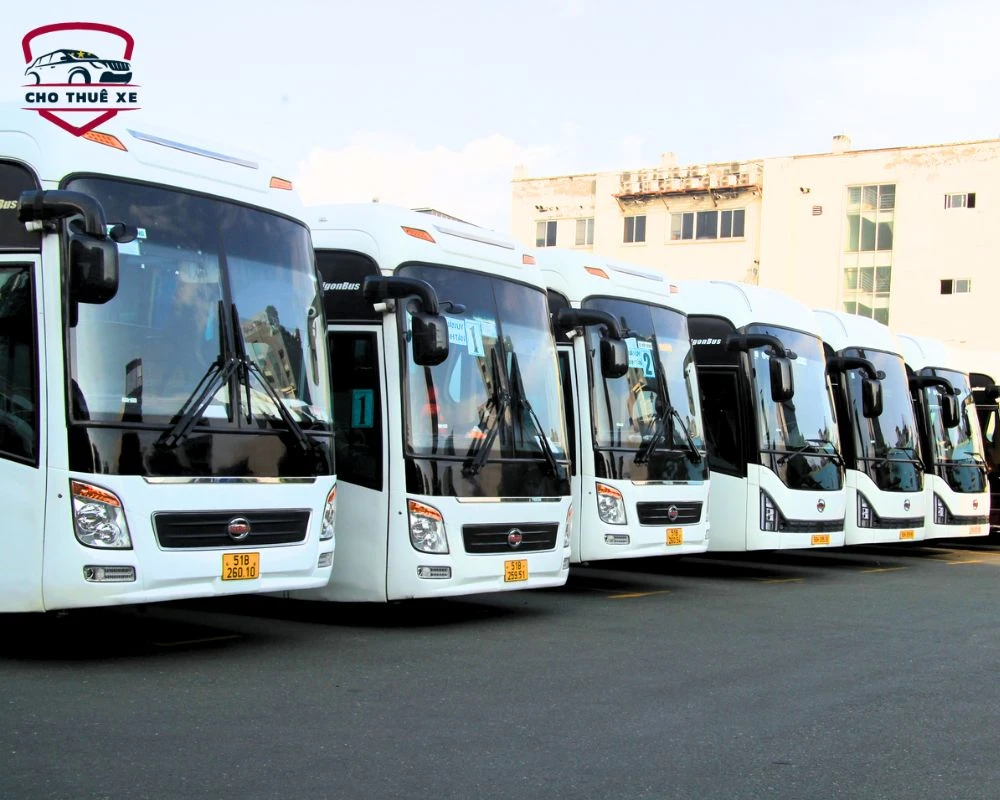 Dàn xe 45 chỗ hiện đại