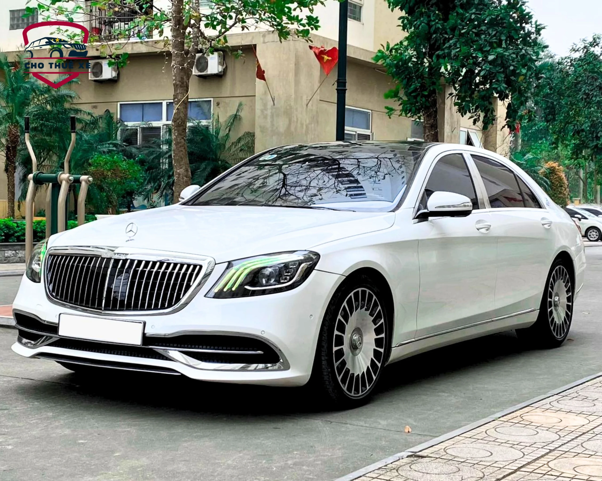 Mercedes S450 nâng cấp MayBach