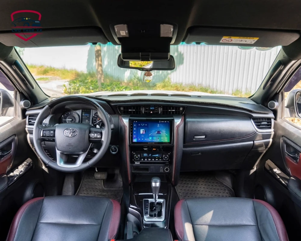 Không gian nội thất xe 7 chỗ Toyota đẹp mắt